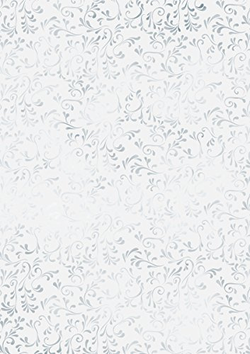 Heyda 204879551 Transparentpapier (Roma DIN A4, 21 x 31 cm, 115 g/qm) silber