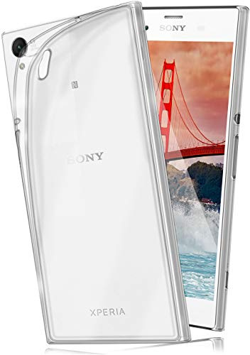 moex für Sony Xperia Z3 Plus Hülle Durchsichtig, Silikon Handyhülle Transparent, Clear Case Ultra Slim, Backcover Schutzhülle Dünn, Silikonhülle Minimalistisch, Aero Case, Klar