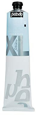 Pébéo - Feines Öl XL 200 ML - Ölgemälde - Ideal für Anfänger oder Profis - Fine Art Malerei - Feine Qualität - Pébéo Ölgemälde - Blau Licht - 200 ml