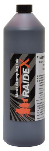 Kerbl Fleischstempelfarbe braun, 1 L Orig.Raidex