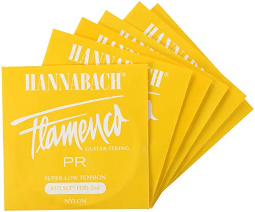 Hannabach Cuerdas para guitarra clásica Flamenco serie 827 Super Low Tension juego completo Made in Germany - 827SLT