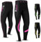 Brisk Bike Fahrradhose Damen Fahrradhose Fahrradhose Damen gepolstert Damen Fahrradhose (Pink/Black, L)