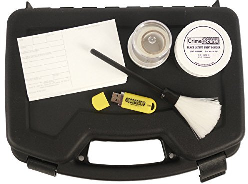 Crime Scene Latent Fingerprint Kit (Black)