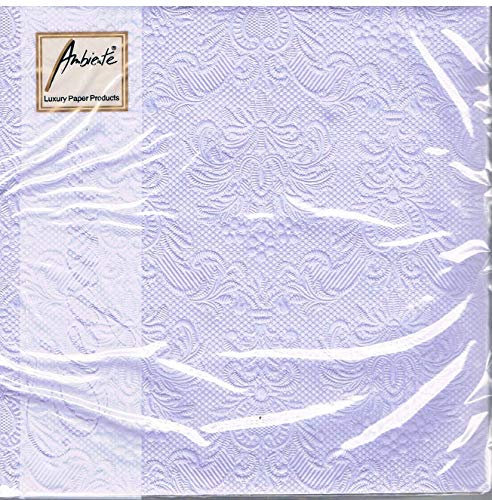 Ambiente - Servietten - Elegance - geprägt - lavender
