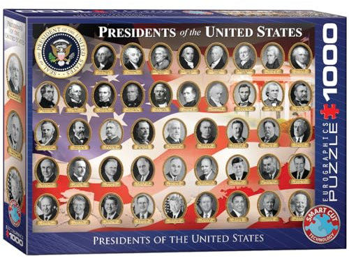 Presidents of the United States 1000-Piece Puzzle