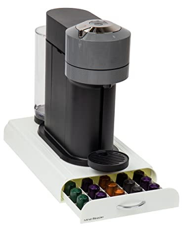 Mind Reader NEST3PC-WHT Anchor - Nespresso-kompatible Kapselschublade, für 50 Kapseln, nur Schublade