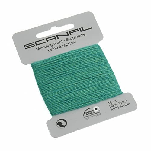 Scanfil Mending Wool 15m Emerald