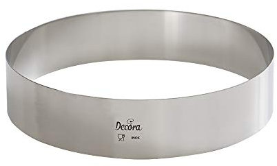 Decora Cerchio, Acciaio Inox, Argento, 26 x 4 cm, 1 pezzo