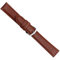 Herzog Uhrenarmband Kalbsleder wasserabweisend braun gepolstert 20578S, Stegbreite:20mm