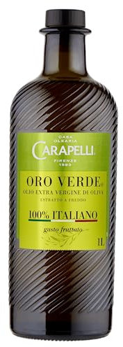 Carapelli Oro Verde Olio Extravergine di Oliva 100% Italiano, 1L