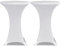vidaXL 2X Stehtischhusse 60 cm Stretch Stehtisch Bistrotisch Husse Tischhussen