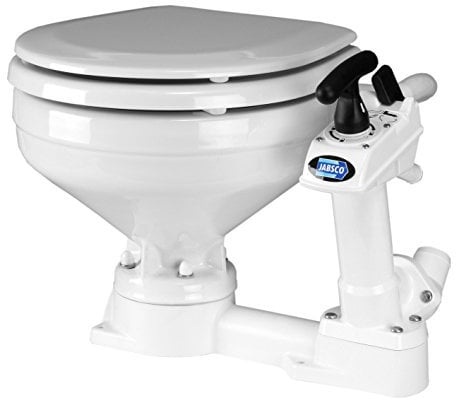 Jabsco 29090-3000 Twist 'n' Lock Tête Manuelle Toilettes Marines Bol Compact