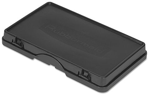 Rubbermaid Commercial Products FG617900BLA, Compact Cover for Housekeeping Cart Storage Compartment/Trash Receptacle