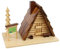 DREGENO Seiffen eG - Räucherofen Schutzhütte - Edelstahl - Braun - Holzkohle - 12 cm