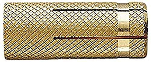 INDEX Fixing Systems TALA-Confezione di 150 Tassello per fissaggio leggere in materiali pieni, in ottone, TALAM10