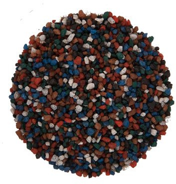 Aquariumpflanzen.net 25kg Farbkies bunt, Körnung 2-3mm, Aquarienkies, Bodengrund