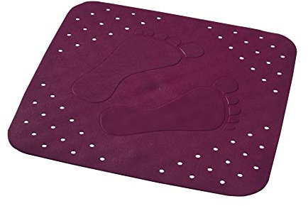 RIDDER Duscheinlage Plattfuß lila 54x54 cm