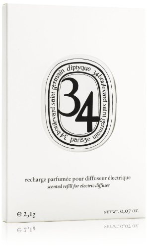 Diptyque Car Diffuser 34 Boulevard Duft-Nachfüllpackung, 2,1 g