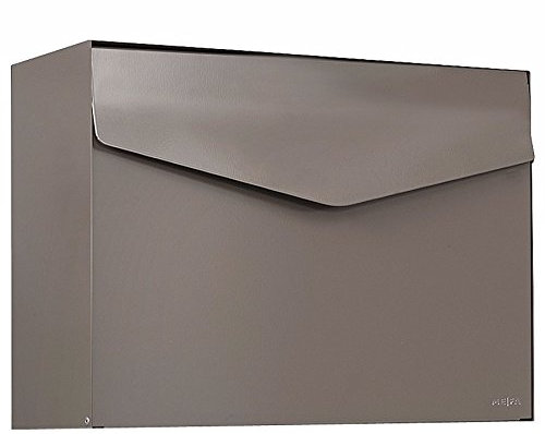 MEFA Briefkasten Letter (112) Beigegrau RAL 7006 Wandbriefkasten