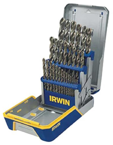 Hanson 3018002B 29Pc Drill Bit Industrial Set-Cobalt M42
