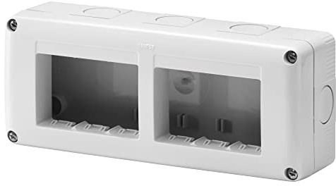 Gewiss Behälter 6 3 x 2 Sitzer horiz. PROT