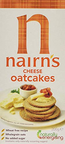 Nairn's Cheese Oatcakes 200 g (Pack of 6)