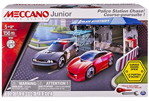 MECCANO 6028401 - Set Costruzioni Junior Stazione di Polizia
