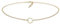 Elli Halskette Damen Choker Kreis Trend Geo in 925 Sterling Silber Vergoldet