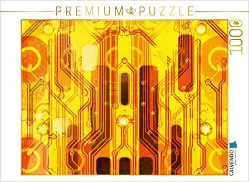CALVENDO Puzzle Kirche auf goldenem Hintergrund | 1000 Teile Lege-Größe 64 x 48 cm Foto-Puzzle für glückliche Stunden