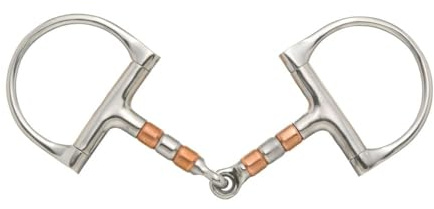 Tough 1 Kelly Silver Star Racing Dee Bit with Copper Rollers Mouth, 5-Inch, Stainless Steel