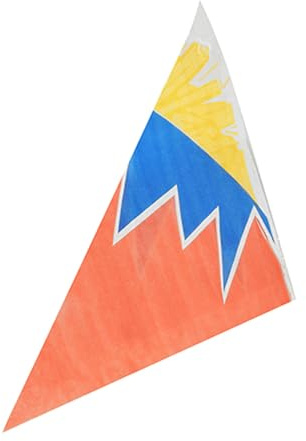 PAPSTAR - Pommes Spitztüten,Pergament-Ersatz,32,5x23x23cm Zick-Zack