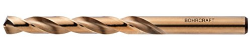 Craft Spiralbohrer HSS DIN 338 HSS-G Co 5% Split Point Typ E N, 1,8 mm Bohren in BC Quadro Pack, 10 Stück, 11400100180