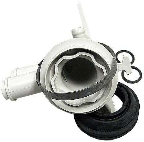 CLAPET EVACUATION POMPE +JOINTS+COLLIER pour LAVE VAISSELLE BRANDT - 32X1673