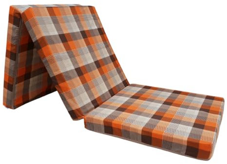 Natalia Spzoo Klappmatratze Faltmatratze 195x65x10 cm (004-100% Cotton)