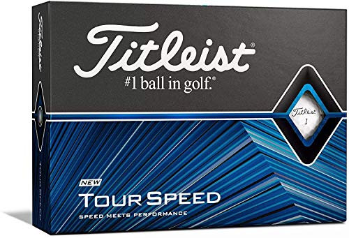 Titleist Tour Speed Golfball, Herren, weiß, Standard