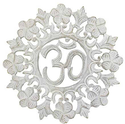 budawi® Wall Hangings Wandbild OM Wanddeko Wandschmuck Mandala Indisch Deko