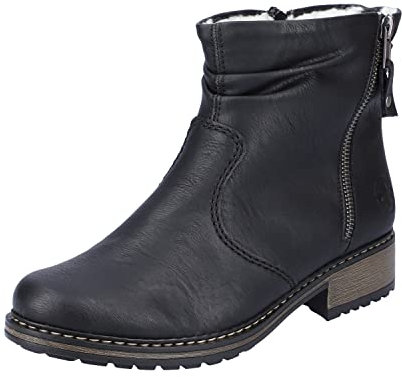 Brent & Sam's Z6841, Stivali Donna, Nero (Schwarz), 39 EU