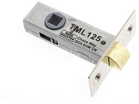 Sterling TML125N 63mm Nickel Tubular Mortice Latch, (2.5)