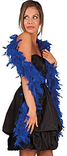 Boland 52793 - Federboa, Circa 180 cm, blau