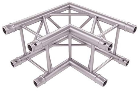 Alu System Trussing AST, Traverse 4 Punkt, Messestand Truss T290-4, 2 Wege Eck 90°