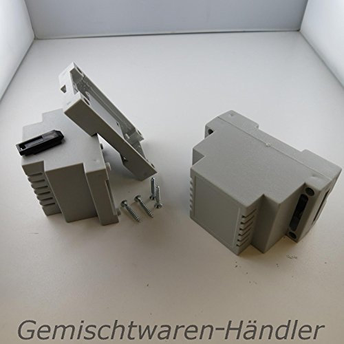 Unbekannt Hutschienengehäuse Gehäuse Dinschiene Hut Din Schiene 53mm x 89,4mm x 65,2mm ABS