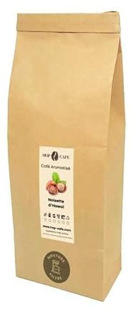HOP CAFE Moulu Aromatisé Noisette d'Hawaï • 250g | Mouture Filtre