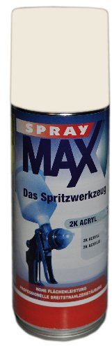 Spray Max 2K Decklack Hochglanz RAL 9001 400 ml 6809001