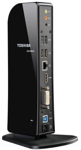 Toshiba PA3927E-1PRP - DYNADOCK U3.0 - USB PORT - REPLICATOR HDMI DVI VGA BLACK
