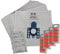 Vacspare Deluxe GN Type Microfibre Dust Bags for Miele S5000, TT5000, S5261, Power Plus & S8320 Series Vacuum Cleaners + Vacuum Fresheners (Pack of 20)