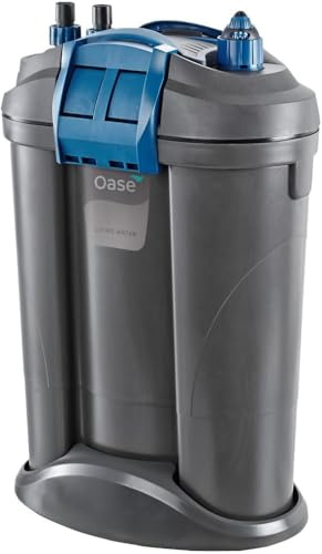 OASE FiltoSmart Thermo 300 Aquariumfilter, externer Aquariumfilter für Süßwasser und Meerwasseraquarien bis 300 L, inklusive Heizung HeatUp 300 W