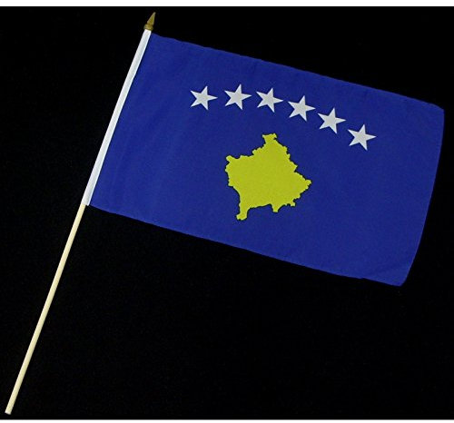 Everflag Stock-Flagge 30 x 45 : Kosovo