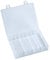 hünersdorff Sortimentskasten PP-Eco ohne Fächer | stabile Sortierbox für Schrauben und andere Kleinteile | 14 x 18 x 4 cm, transparent, 0 Fächer