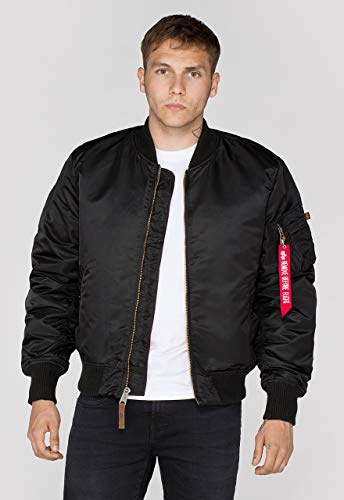 Alpha Industries MA-1 VF 59 Bomber Jacket for Men Black