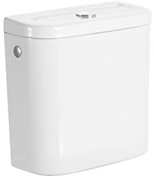 Roca A341230000 Doppelspülkasten, 6/3 l, mit Seitenzufuhr